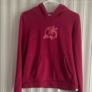 Hurley Pink Hoodie Women’s Sz M